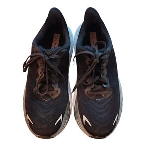Hoka Arahi Womens Running Shoes Black White 1123195 Stability Sneakers 8.5B